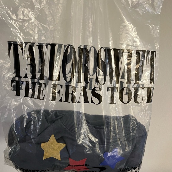 Official Swift ERAS Tour 2023 - NEW Blue Crewneck - Picture 6 of 6